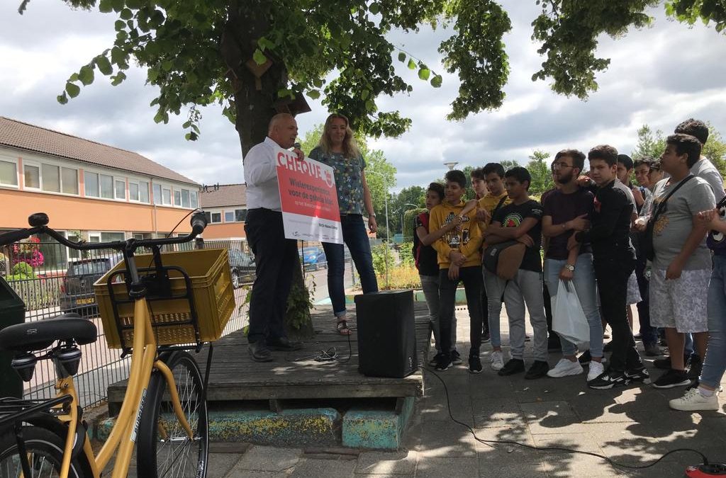 Uitreiking Fietsschool van het Jaar