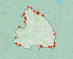 opfietse - Langs de grenzen van Drenthe